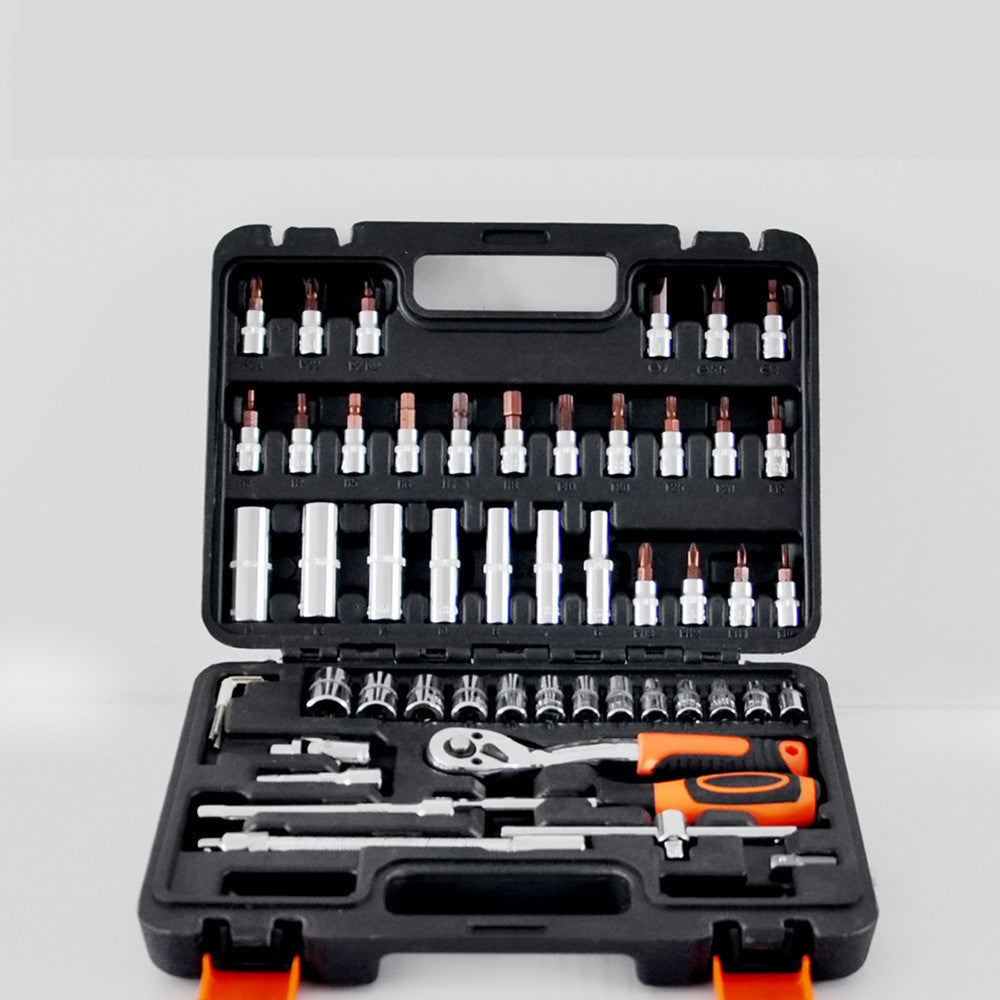 53 Sets Of Auto Maintenance Tools | Chrome vanadium steel