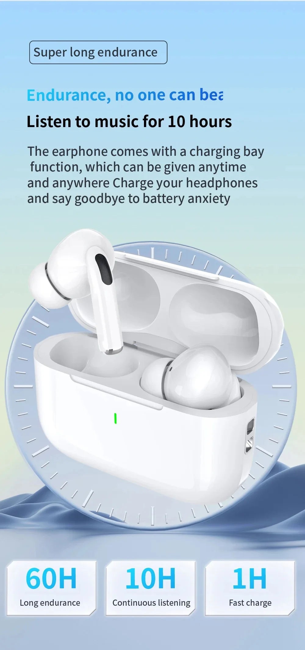 Air Pro Bluetooth 5.3 Earphones | Wireless Gaming Earbuds for iPhone & Android