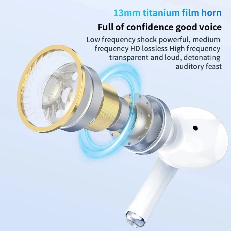 Original Air Pro Bluetooth 5.3 Earphones | Gaming Earbuds for iPhone & Android