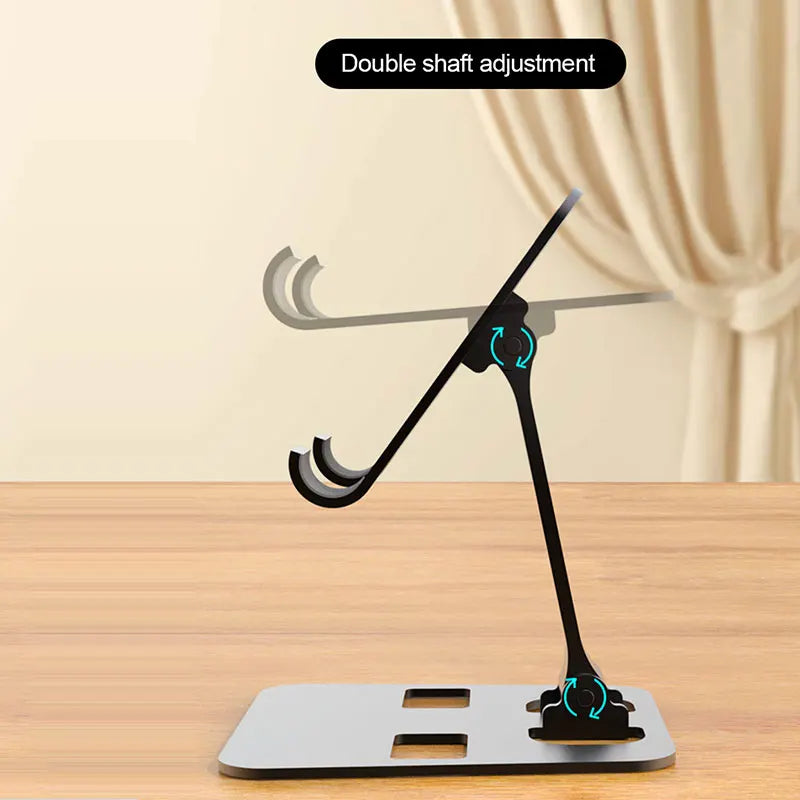 Universal Foldable Desk Phone Holder | Aluminum Alloy Tablet Stand
