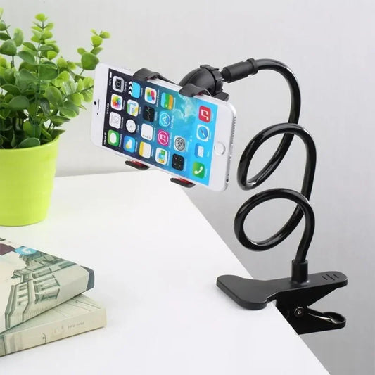 360° Flexible Phone Holder Stand | Lazy Bed & Desk Clip Mount
