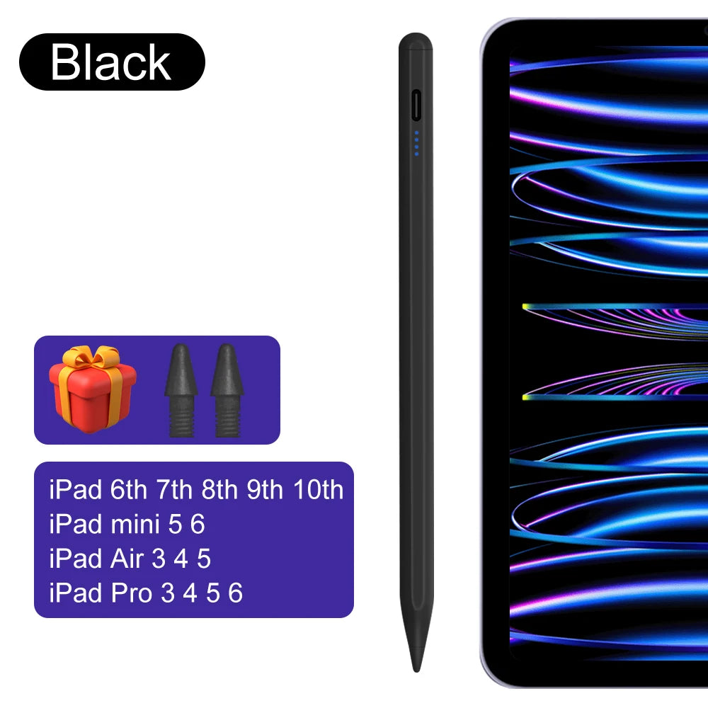 iPad Pencil 2025 M3 Stylus | Palm Rejection Tilt Pen for iPad Pro/Air/Mini