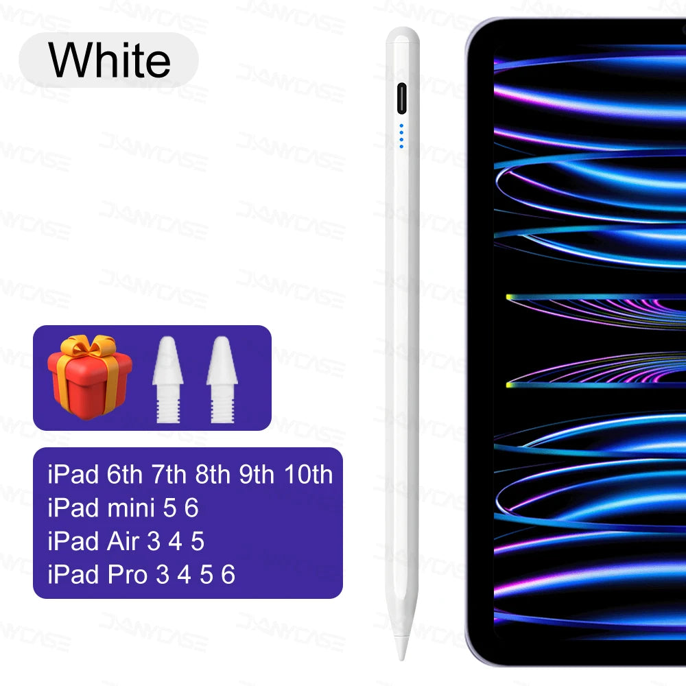 iPad Pencil 2025 M3 Stylus | Palm Rejection Tilt Pen for iPad Pro/Air/Mini