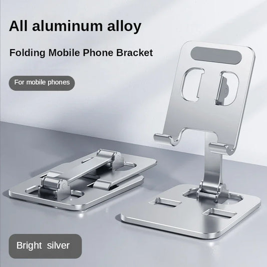 Universal Foldable Desk Phone Holder | Aluminum Alloy Tablet Stand