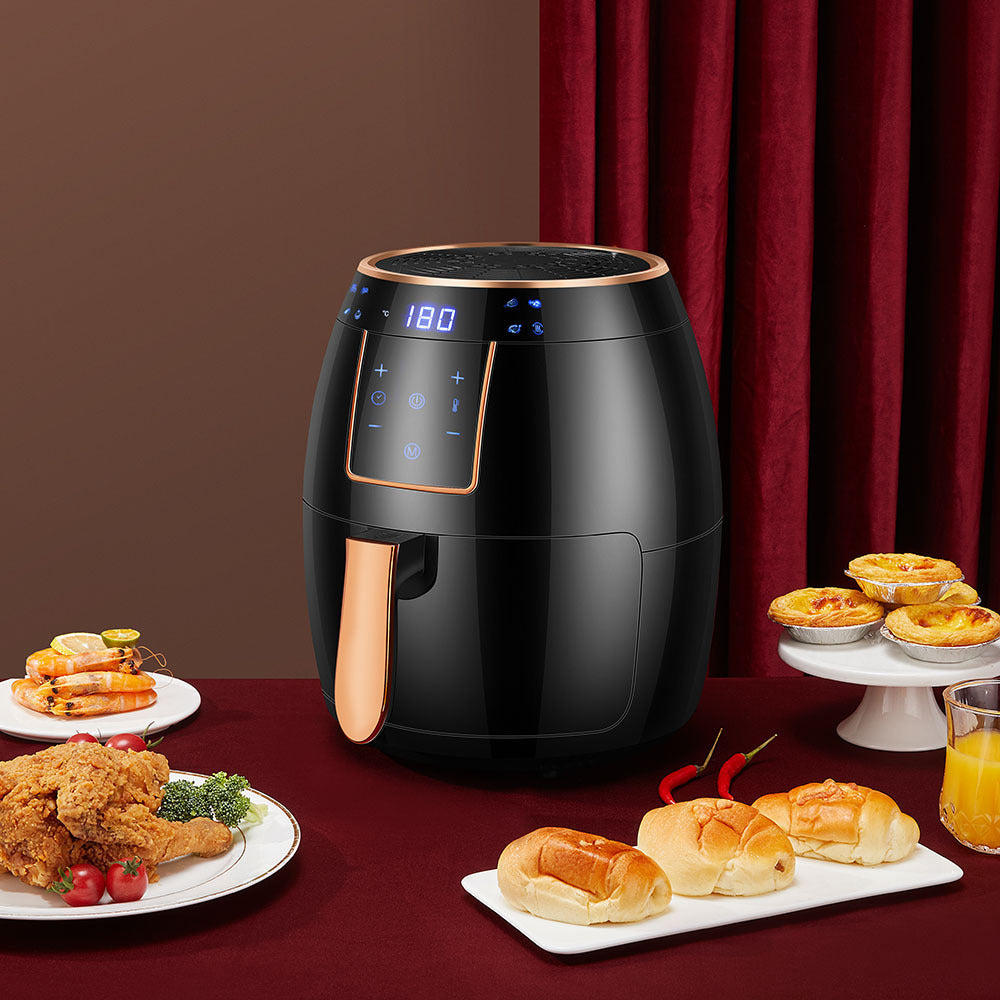 5.5L Touch Screen Air Fryer | Automatic Oil-Free Fryer & Chips Maker