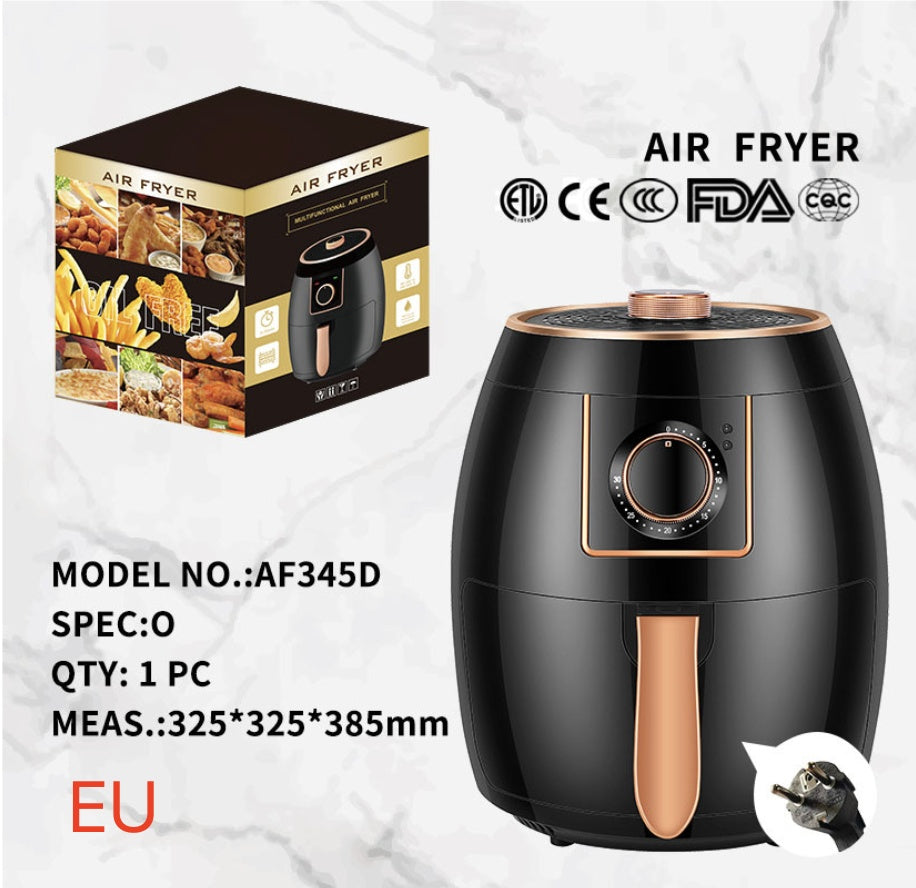 5.5L Touch Screen Air Fryer | Automatic Oil-Free Fryer & Chips Maker