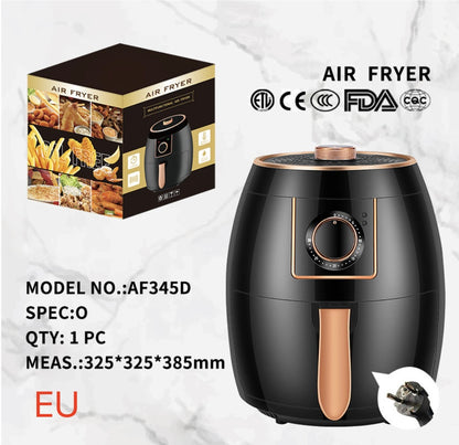 5.5L Touch Screen Air Fryer | Automatic Oil-Free Fryer & Chips Maker