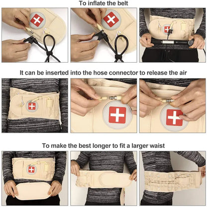 Back Decompression Lumbar Support Belt | Air Traction Spine Brace