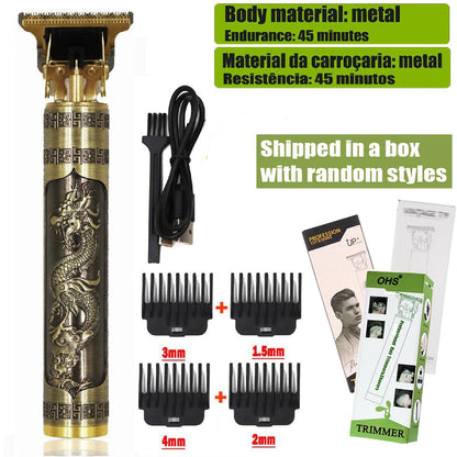T9 Hair Clipper | Electric Beard Trimmer & 0mm Barber Shaver
