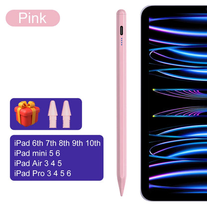 iPad Pencil 2025 M3 Stylus | Palm Rejection Tilt Pen for iPad Pro/Air/Mini