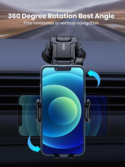 TOPK Car Phone Holder | Gravity Stand Dashboard, Windshield & Air Vent