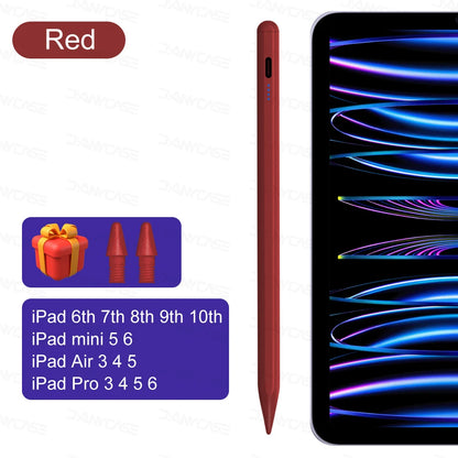 iPad Pencil 2025 M3 Stylus | Palm Rejection Tilt Pen for iPad Pro/Air/Mini