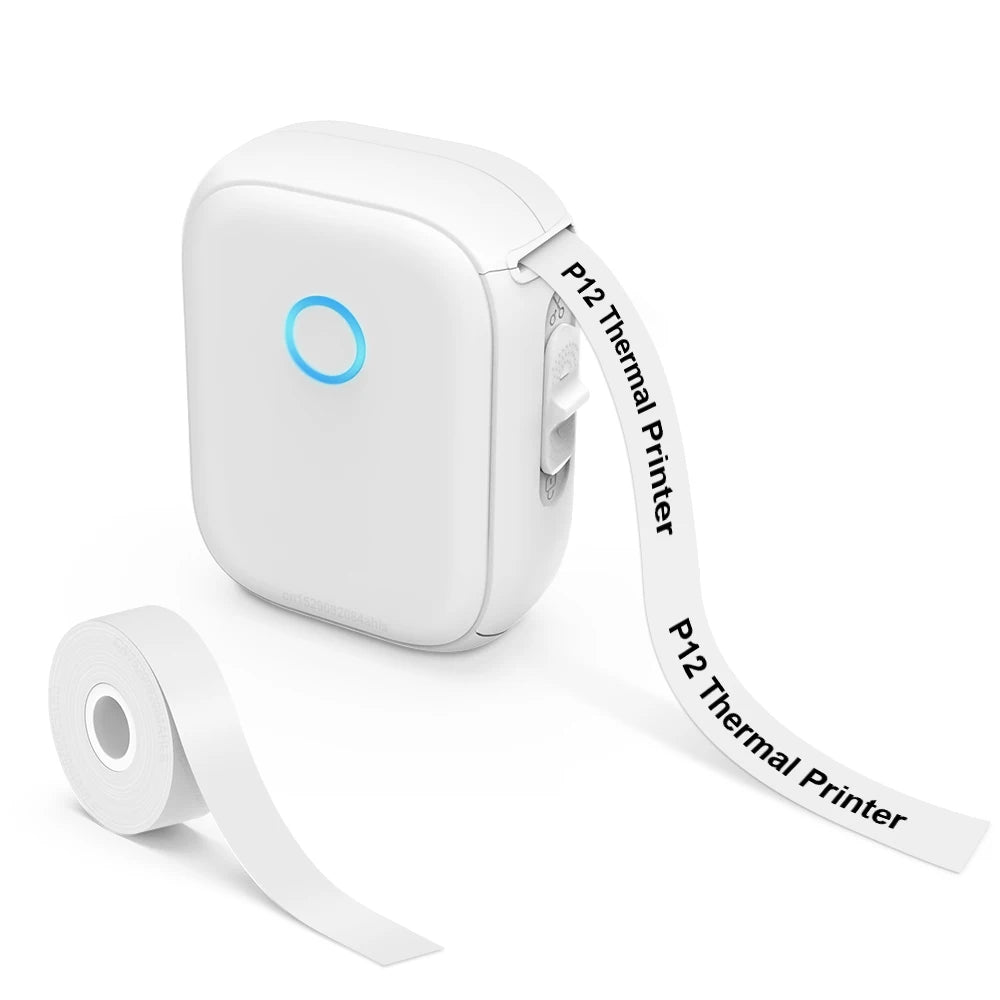 Portable Mini Thermal Label Printer | Marklife P12 Sticker Maker
