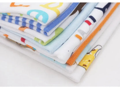 5/8 Pcs Cotton Newborn Baby Towels | Soft Washcloths & Nursing Wipes