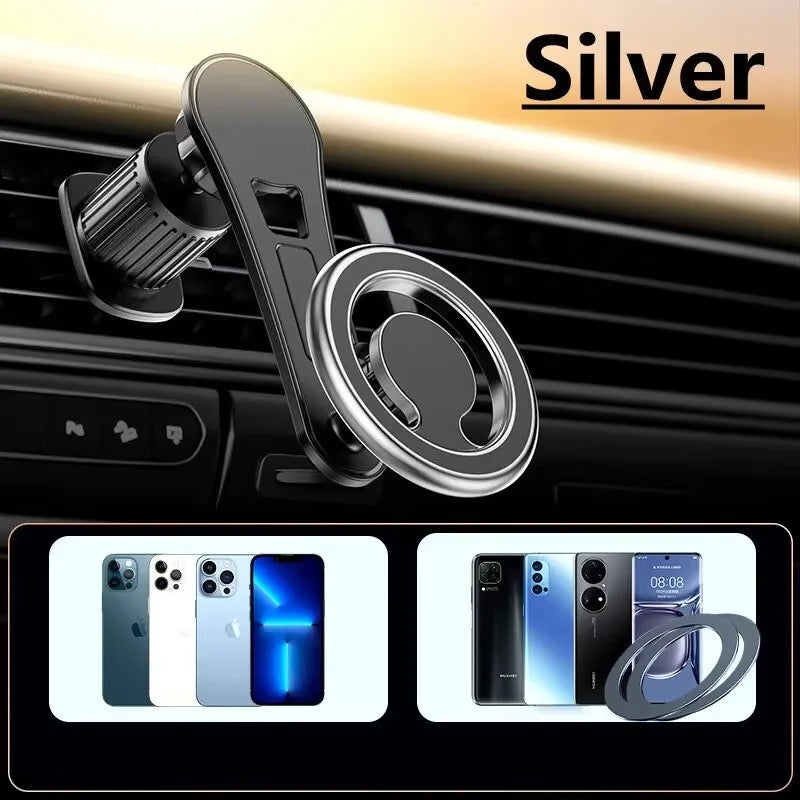 Magnetic Suction Cup Phone Holder | Foldable Multi-Functional Stand
