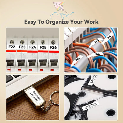 Portable Mini Thermal Label Printer | Marklife P12 Sticker Maker