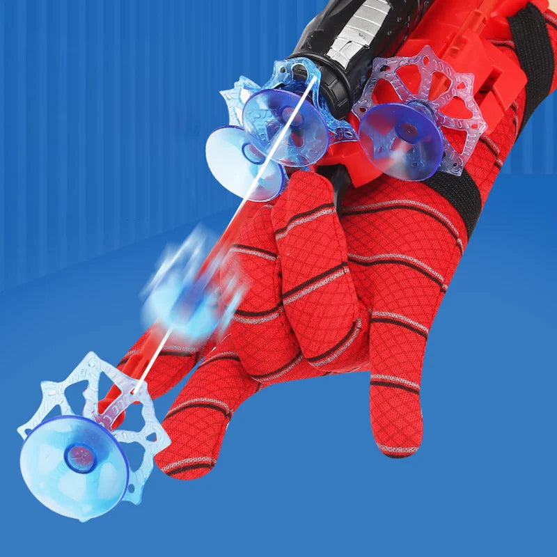 Superhero Web Launcher Toy | Spider Wrist Shooter Cosplay Glove Set