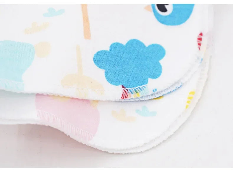 5/8 Pcs Cotton Newborn Baby Towels | Soft Washcloths & Nursing Wipes