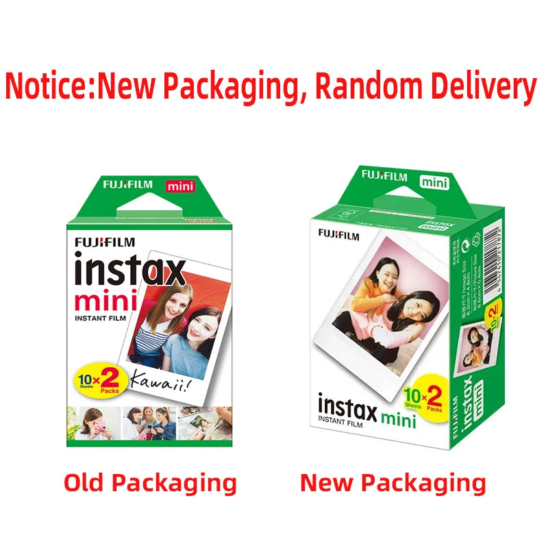 Fujifilm Instax Mini Film | 10–100 Sheets White Edge Photo Paper