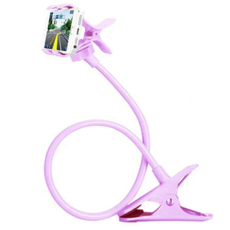 360° Flexible Phone Holder Stand | Lazy Bed & Desk Clip Mount