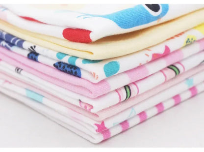 5/8 Pcs Cotton Newborn Baby Towels | Soft Washcloths & Nursing Wipes