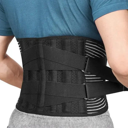 Adjustable Lumbar Support Belt | Orthopedic Back Brace & Pain Relief