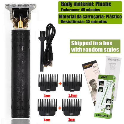 T9 Hair Clipper | Electric Beard Trimmer & 0mm Barber Shaver