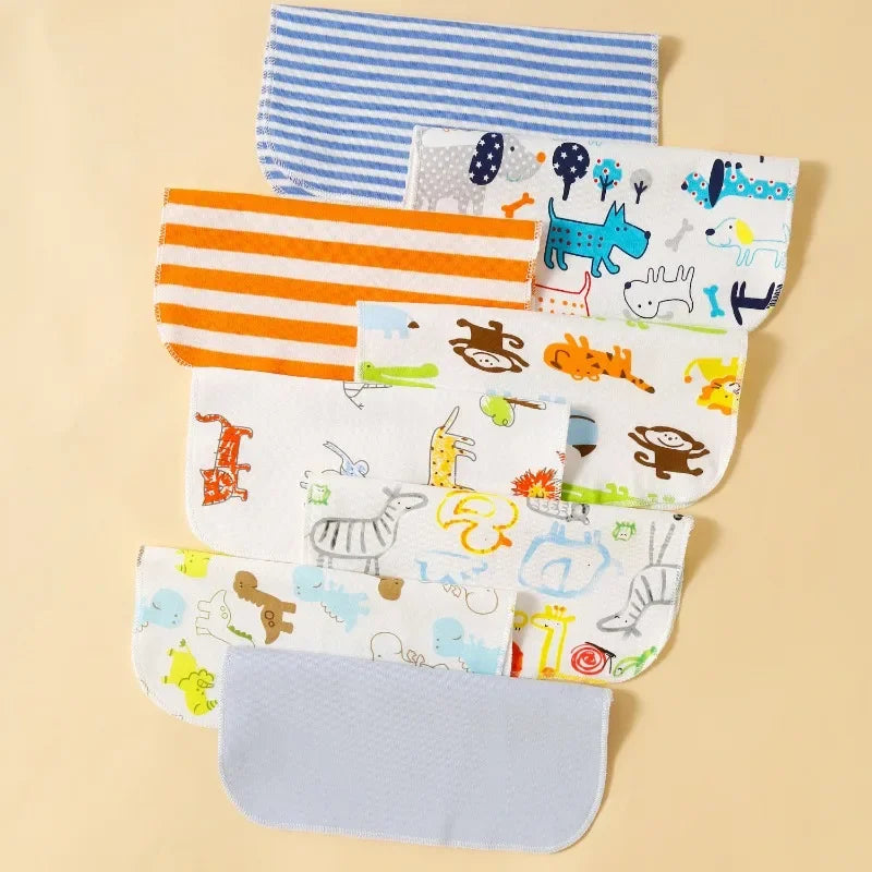 5/8 Pcs Cotton Newborn Baby Towels | Soft Washcloths & Nursing Wipes