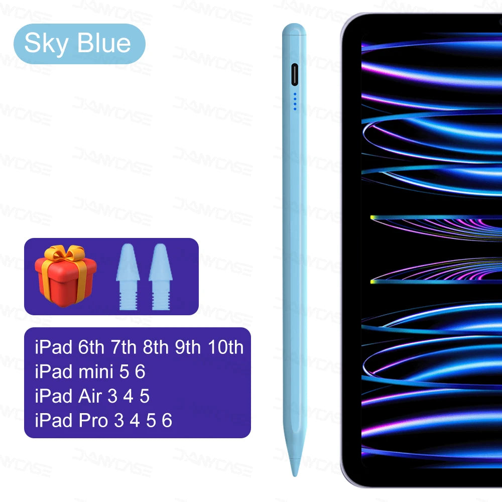 iPad Pencil 2025 M3 Stylus | Palm Rejection Tilt Pen for iPad Pro/Air/Mini