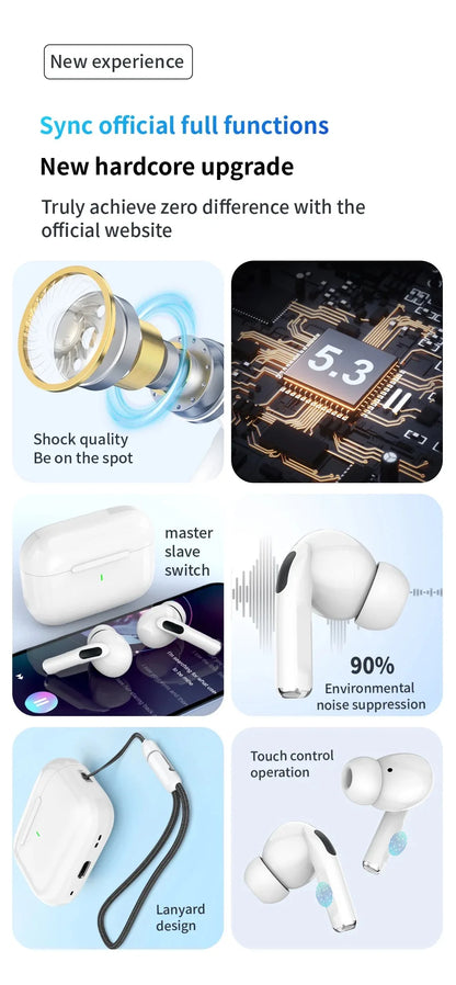 Air Pro Bluetooth 5.3 Earphones | Wireless Gaming Earbuds for iPhone & Android