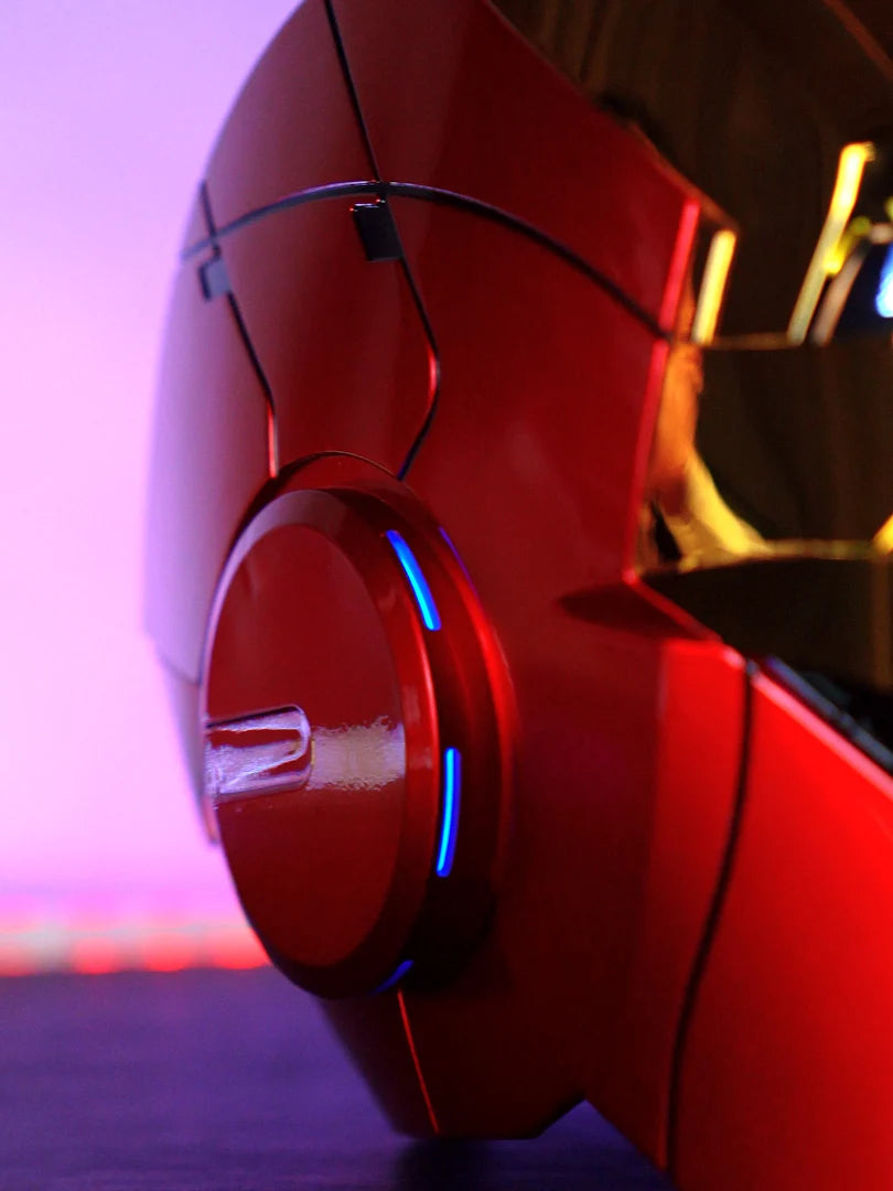 Iron Man MK5 Helmet Cosplay | AutoKing 1:1 Wearable LED Voice Control