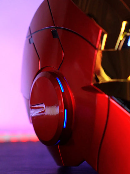Iron Man MK5 Helmet Cosplay | AutoKing 1:1 Wearable LED Voice Control