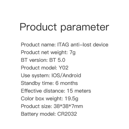 Xiaomi Bluetooth 5.0 GPS Tracker | Mini Smart Finder & Anti-Lost Locator