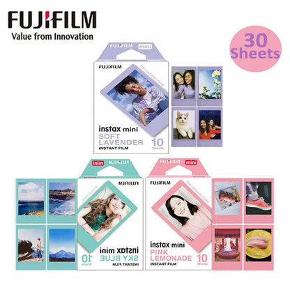 Fujifilm Instax Mini Film | 10–100 Sheets White Edge Photo Paper