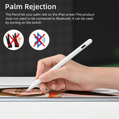 iPad Pencil 2025 M3 Stylus | Palm Rejection Tilt Pen for iPad Pro/Air/Mini