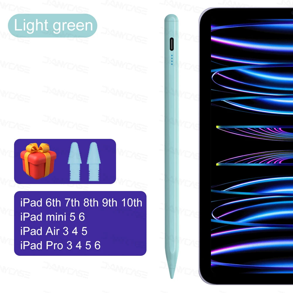 iPad Pencil 2025 M3 Stylus | Palm Rejection Tilt Pen for iPad Pro/Air/Mini