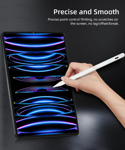 iPad Pencil 2025 M3 Stylus | Palm Rejection Tilt Pen for iPad Pro/Air/Mini