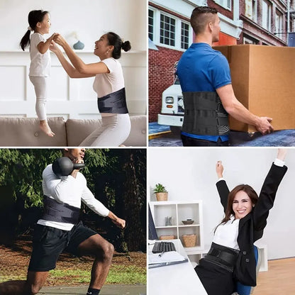 Adjustable Lumbar Support Belt | Orthopedic Back Brace & Pain Relief