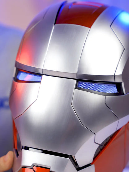 Iron Man MK5 Helmet Cosplay | AutoKing 1:1 Wearable LED Voice Control