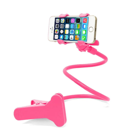360° Flexible Phone Holder Stand | Lazy Bed & Desk Clip Mount