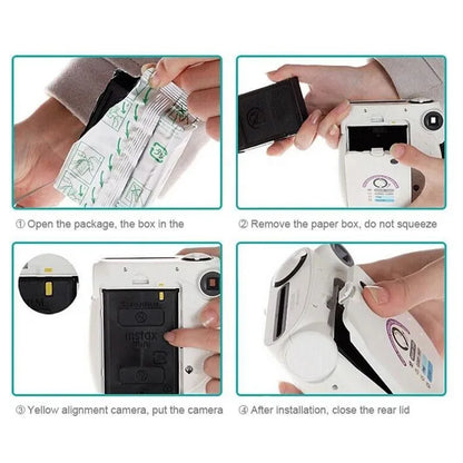 Fujifilm Instax Mini Film | 10–100 Sheets White Edge Photo Paper