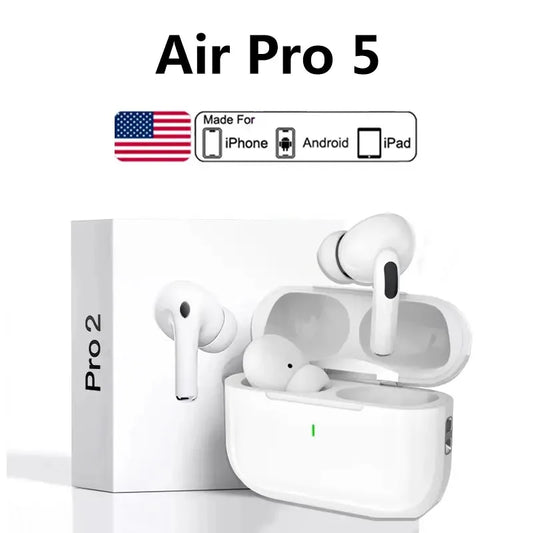 Original Air Pro Bluetooth 5.3 Earphones | Gaming Earbuds for iPhone & Android