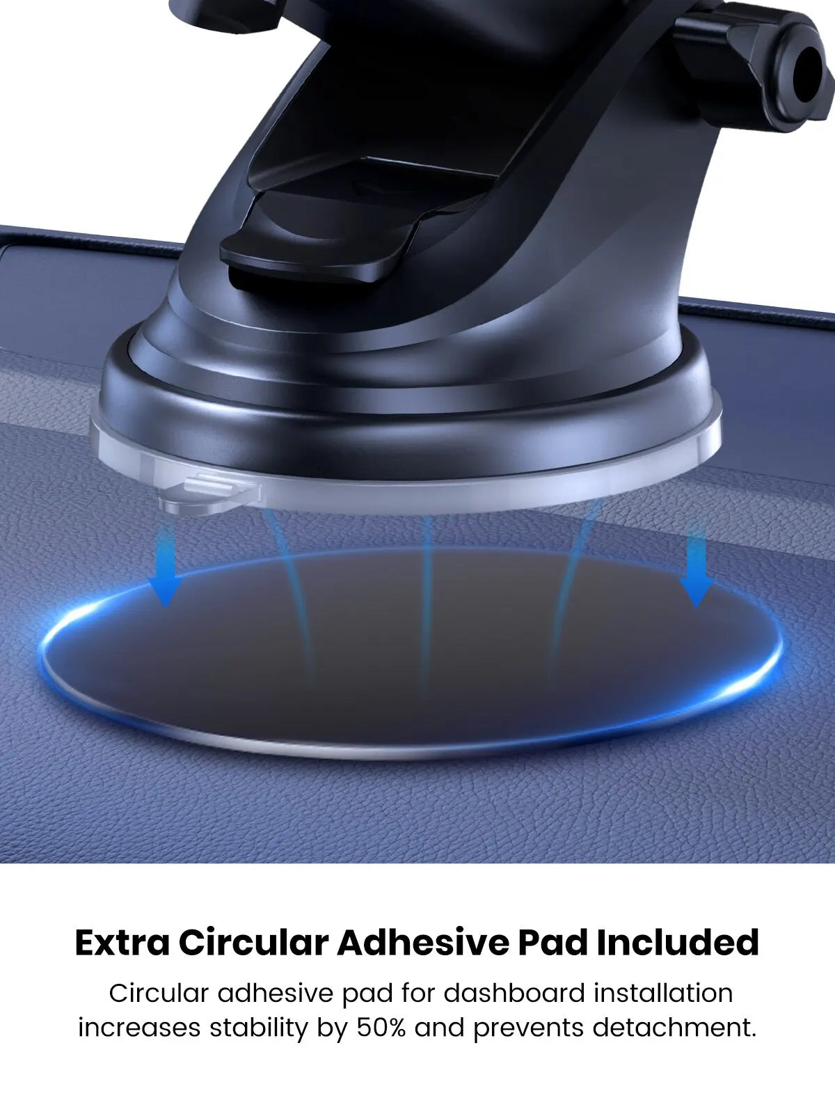 TOPK Car Phone Holder | Gravity Stand Dashboard, Windshield & Air Vent