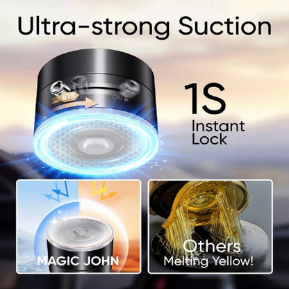 Magnetic Suction Cup Phone Holder | Foldable Multi-Functional Stand