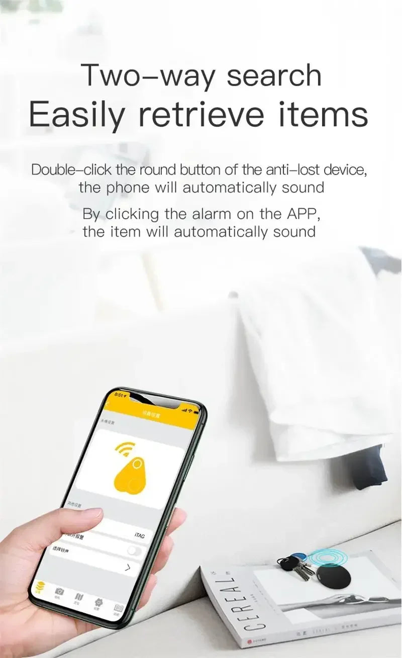 Xiaomi Bluetooth 5.0 GPS Tracker | Mini Smart Finder & Anti-Lost Locator