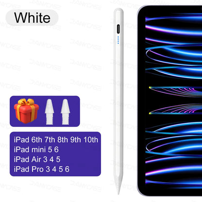 iPad Pencil 2025 M3 Stylus | Palm Rejection Tilt Pen for iPad Pro/Air/Mini