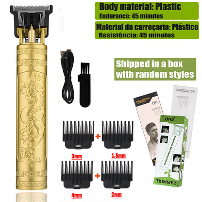 T9 Hair Clipper | Electric Beard Trimmer & 0mm Barber Shaver