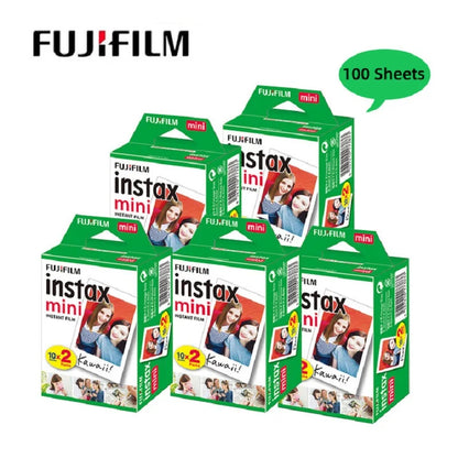 Fujifilm Instax Mini Film | 10–100 Sheets White Edge Photo Paper
