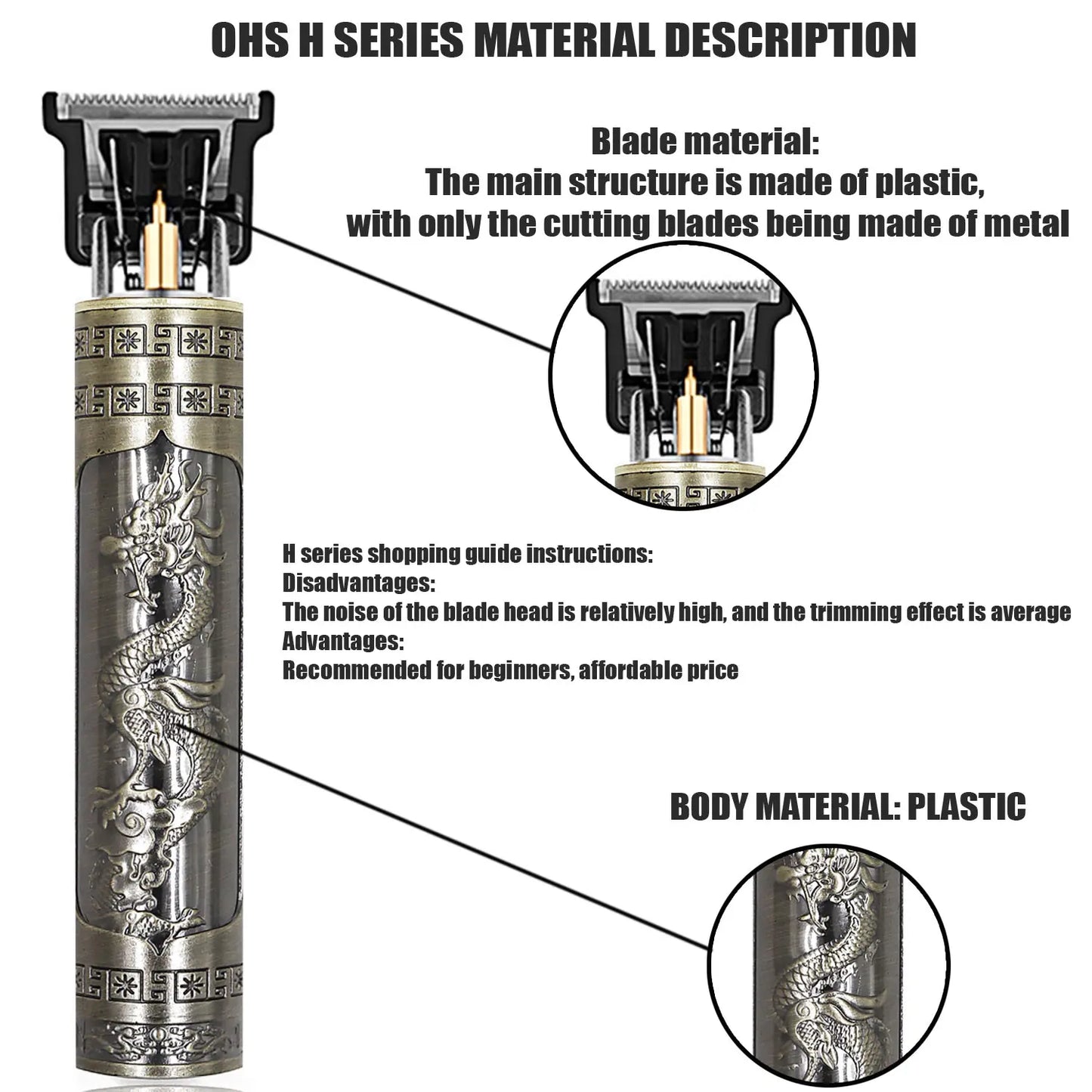T9 Hair Clipper | Electric Beard Trimmer & 0mm Barber Shaver