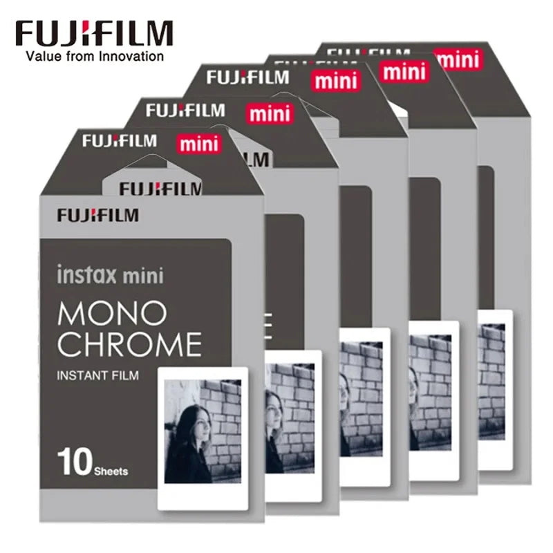 Fujifilm Instax Mini Film | 10–100 Sheets White Edge Photo Paper